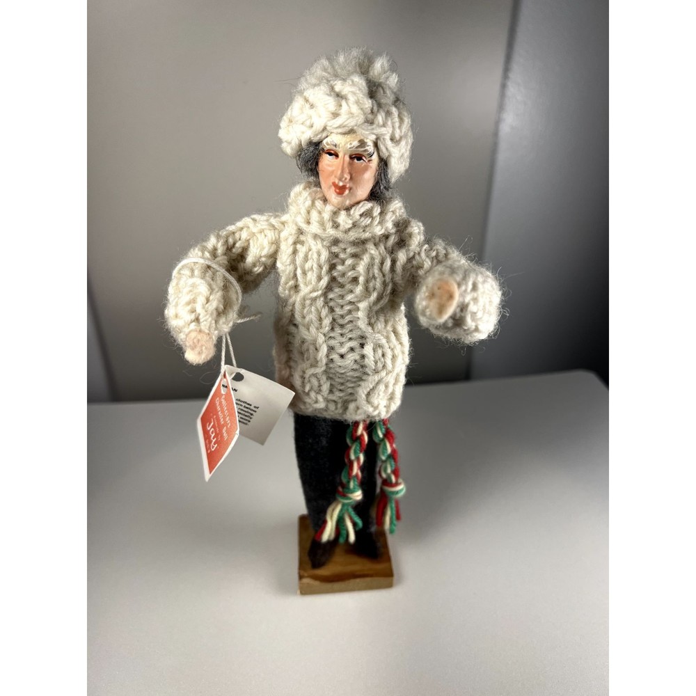 Vintage Aran Irish Character Doll 1960's Handmade The Fisherman NWT F11